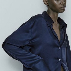 Massimo Dutti silk blouse